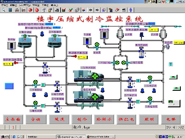樓宇冷凍監(jiān)控系統(tǒng)實(shí)驗(yàn)實(shí)訓(xùn)裝置