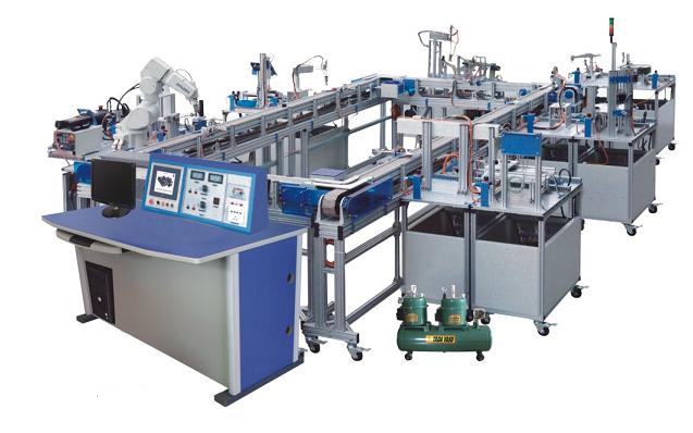 模塊式柔性自動環(huán)形生產線實訓系統(tǒng)(工程型)