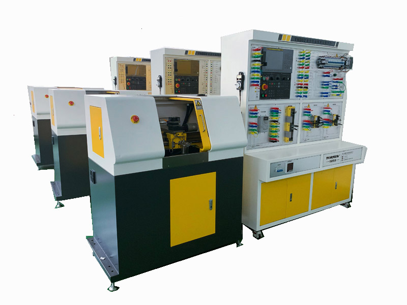 數(shù)控車床維修實(shí)訓(xùn)系統(tǒng)(華中) (配實(shí)物小車床)