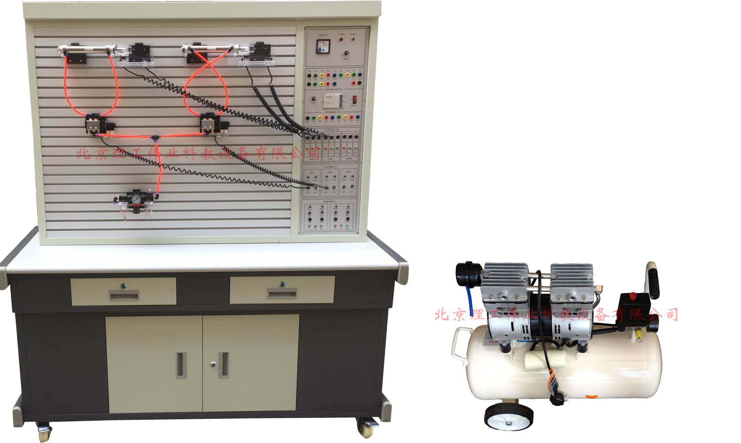 透明氣壓傳動PLC實(shí)訓(xùn)裝置