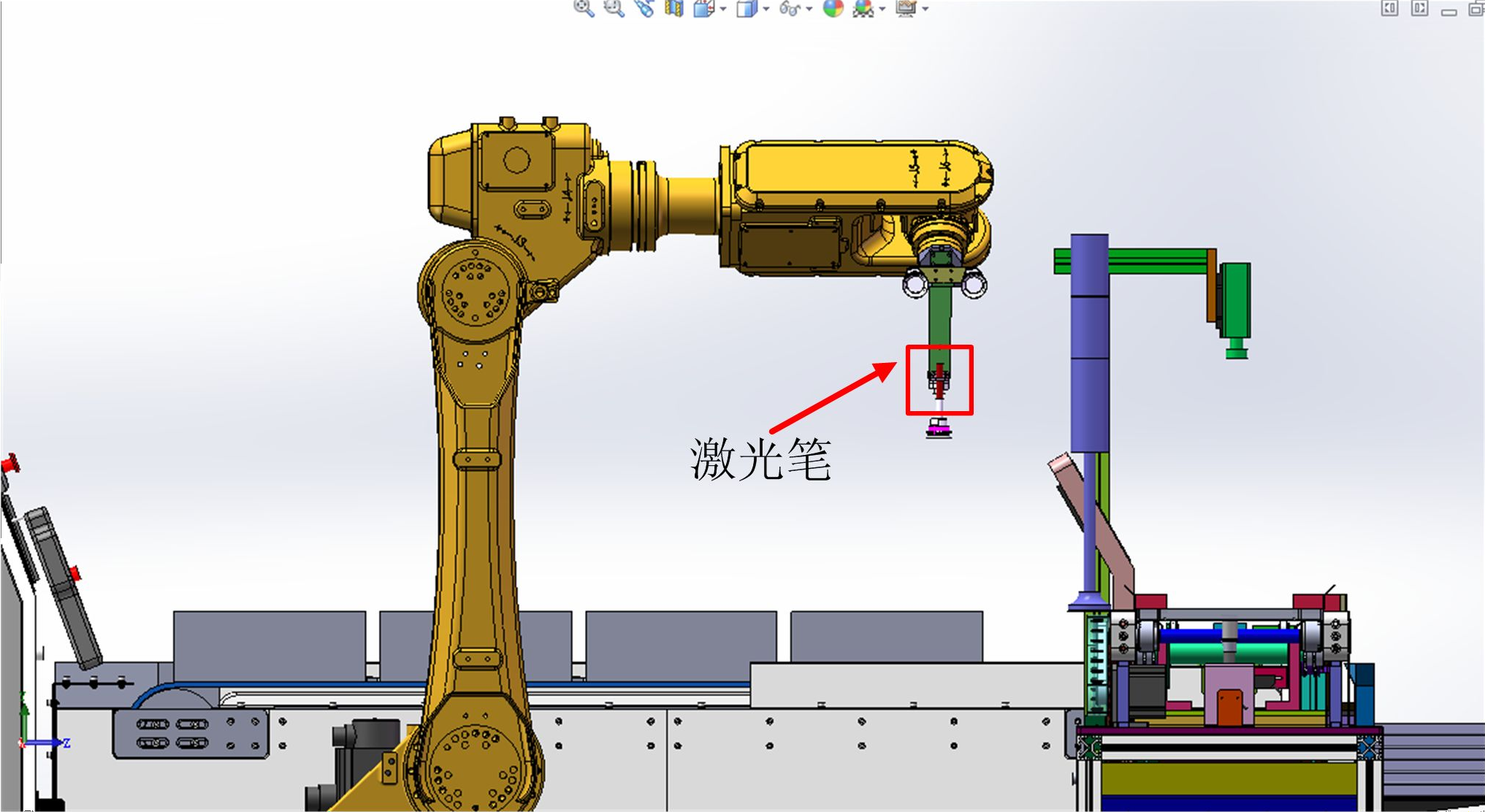 工業(yè)機(jī)器人工程考核實(shí)訓(xùn)系統(tǒng)