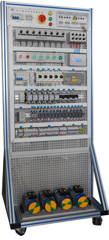 立式塑膠機(jī)控制電路故障診斷實(shí)訓(xùn)平臺
