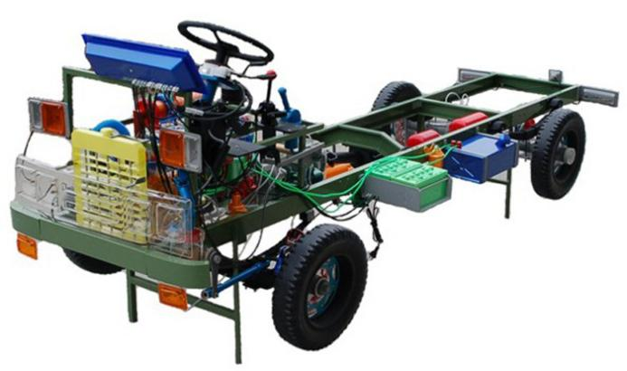 東風EQ1118G型透明整車教學模型